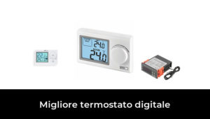 Termostato Digitale W3001 - Controllo Temperatura Riscaldamento/Raffreddamento, Sonda 1m