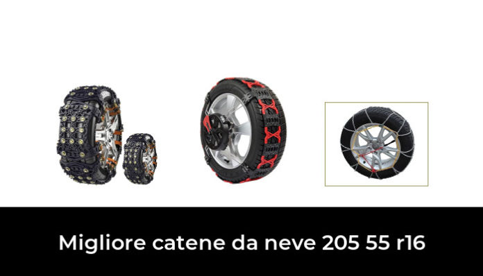 KAWIN Catene Da Neve 205/45-16 Omologate V5117 – Facili Da Montare, Perfette Su Ghiaccio