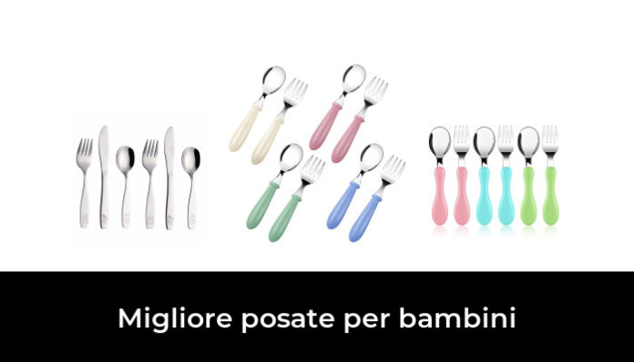 Set Posate Per Bambini 6 Pezzi In Acciaio Inox - Con Forchette, Coltelli E Cucchiai Decorati Con Gufi, Perfetto Per Imparare A Mangiare