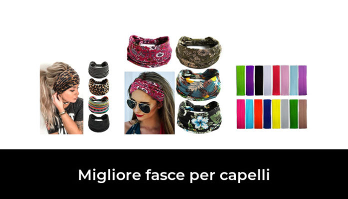 Fascia larga bianca, fascia per capelli per donne, fascia antiscivolo, fasce per ragazze, fascia sportiva, regalo per le donne, accessorio per capelli, fascia Boho - Italia