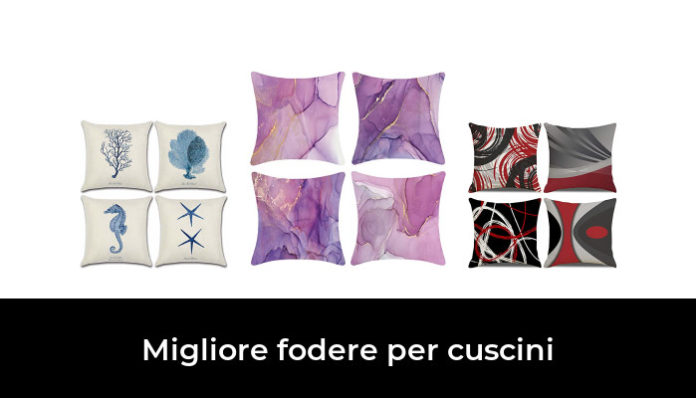Fodera per Cuscino di tiro Set di 2 Federe per Cuscino 30x50cm