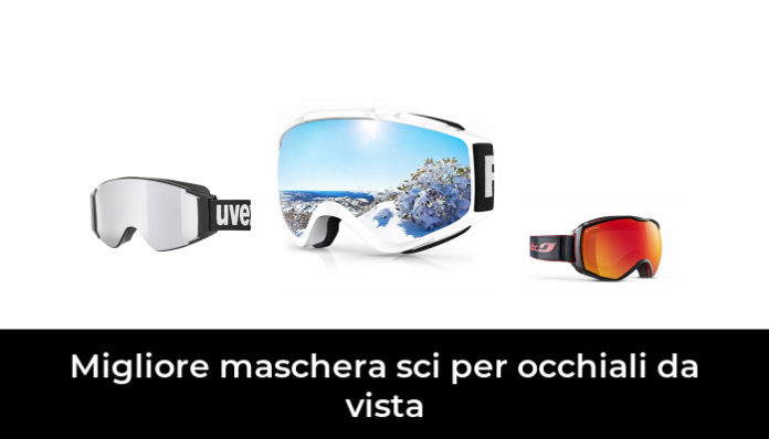 KTEBO Maschera da Sci Uomo e da Donna, OTG Occhiali da Sci Snowboard antiappannamento Protezione